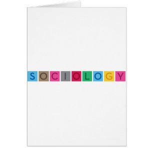 Cartão Sociologia