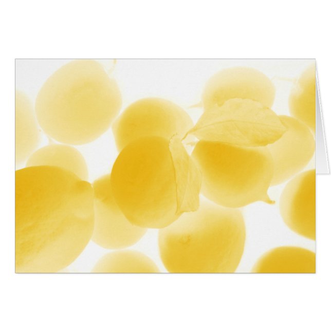 Cartão sogno di limone (Frente Horizontal)