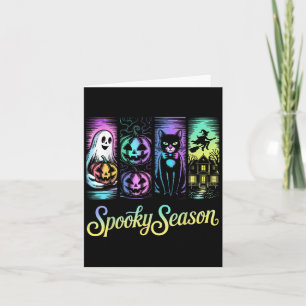 Cartão Soky Season Halloween Vintage Halloween Horror Nig