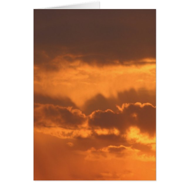 Cartão Sol Brilhante (Frente)