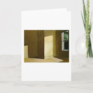 Cartão Sol em uma Sala Vazia - Edward Hopper