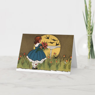 Cartão Sol no Jardim das Tulipas