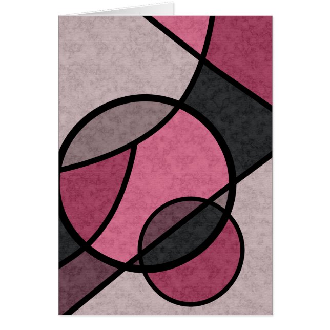 Cartão Sol rosa (Frente)