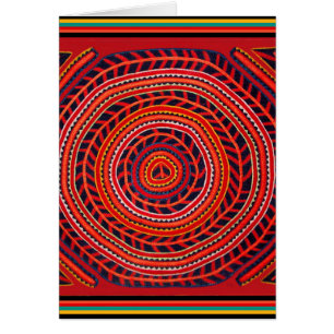 Cartão Sol Universal Tribal Kuna