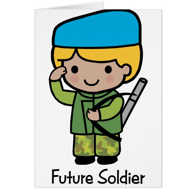 Cartão Soldado futuro (Frente)