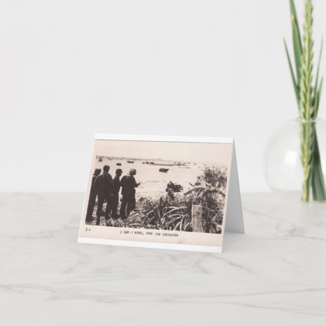 Cartão Soldados do americano da segunda guerra mundial (Frente)