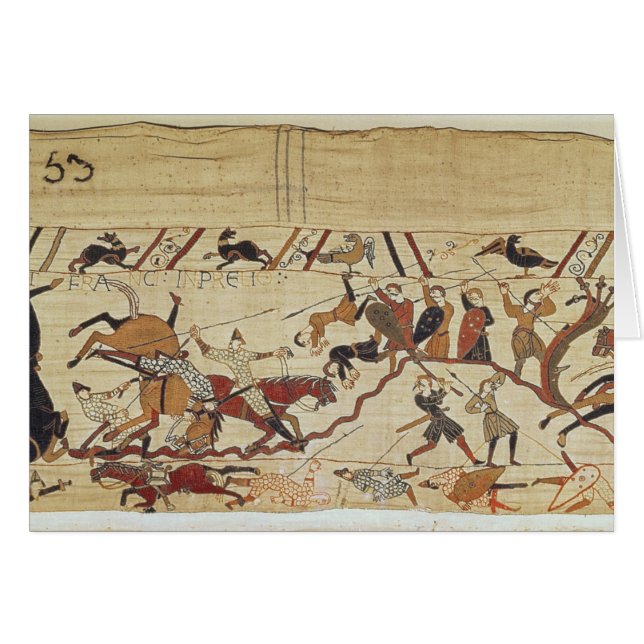 Cartão Soldados ingleses e franceses (Frente Horizontal)