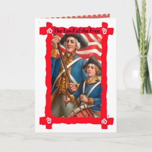 Cartão Soldados revolucionários