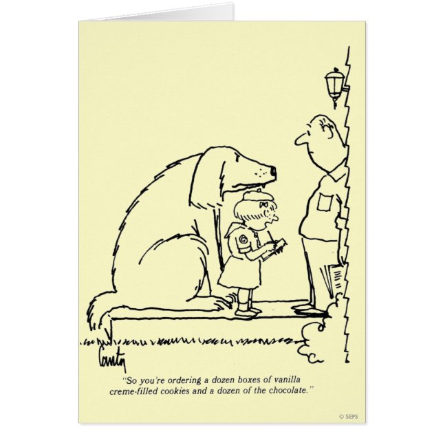 Cartão Solicitando cookies (Frente)