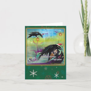 Cartão Solstice Ravens