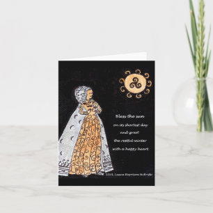 Cartão Solstice Sun and Sovereign