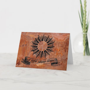 Cartão Solstício de Verão