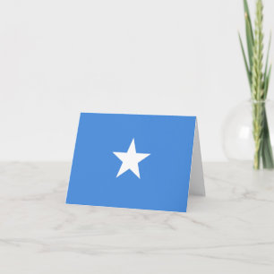 Cartão Somalia (Somalian) Flag
