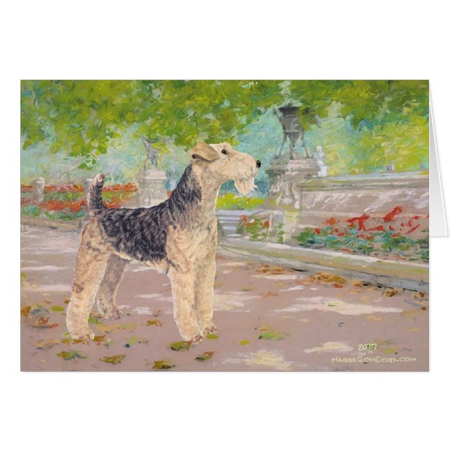 Cartão Sombra à tarde desmentida (Frente Horizontal)