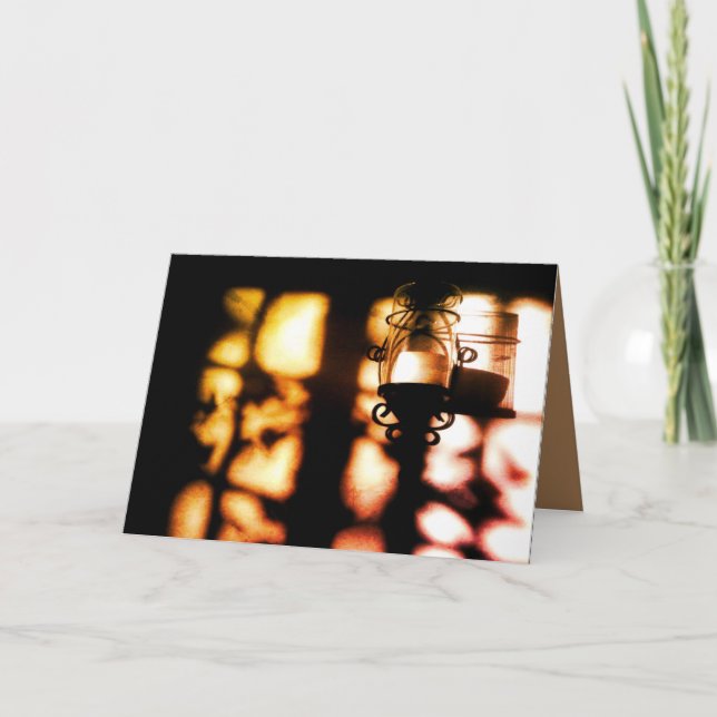 Cartão Sombras de Janela (Frente)