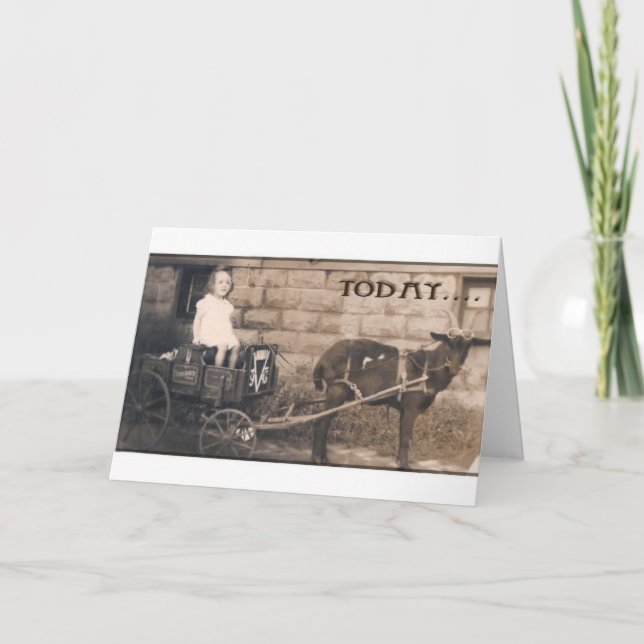 Cartão Sombras em um Capô (Frente)