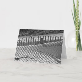 Cartão Sombras na duna