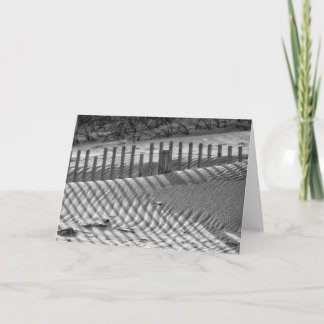 Cartão Sombras na duna