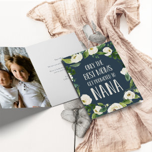 Cartão Somente as melhores Mães são promovidas a Nana