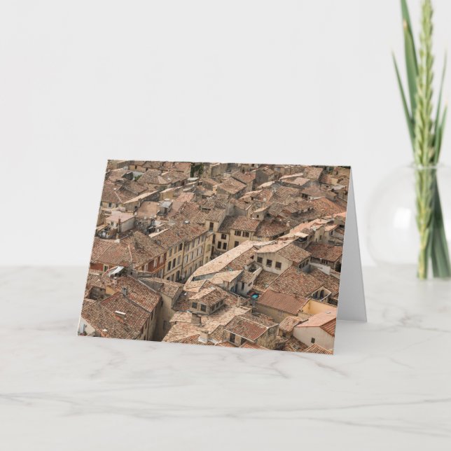 Cartão Sommieres France (Frente)