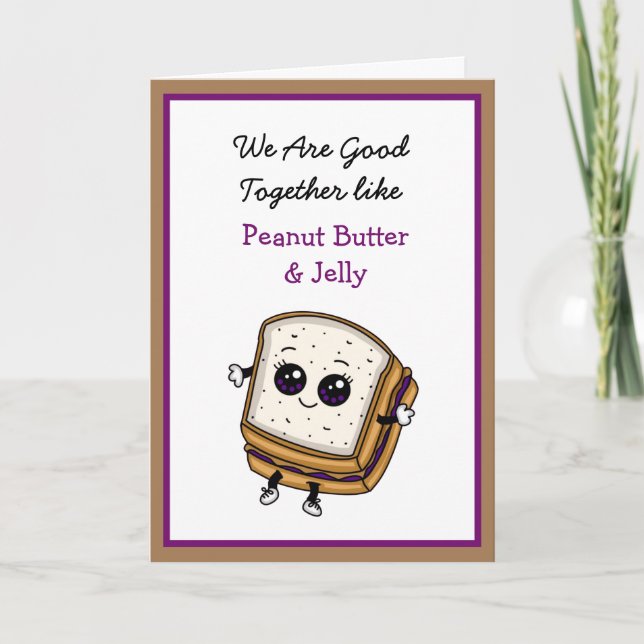 Cartão Somos bons juntos, te amo (Frente)