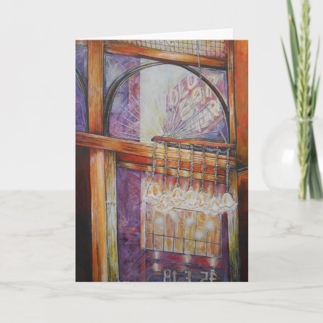 Cartão Somos todas as mariposas voando ao redor da mesma  (Frente)