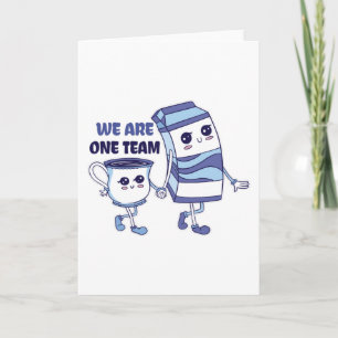 Cartão Somos uma Equipe