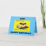 CARTÃO SON BIRTHDAY FUNNY<br><div class="desc">CARTÃO DE ANIVERSÁRIO DO FILHO DO HONEST JOE VENDAS DE CARROS</div>