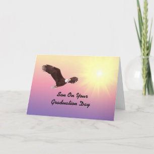 Cartão Son Graduation Eagle