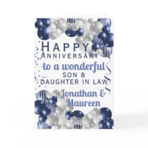 Son Happy Aniversário Balão Azul