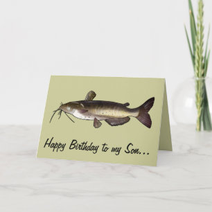 Cartão Son Happy Birthday: Peixe-Pássaro
