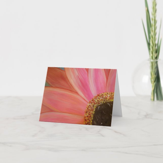 Cartão Sonho da margarida (Frente)