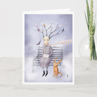 Cartão Sonho da neve