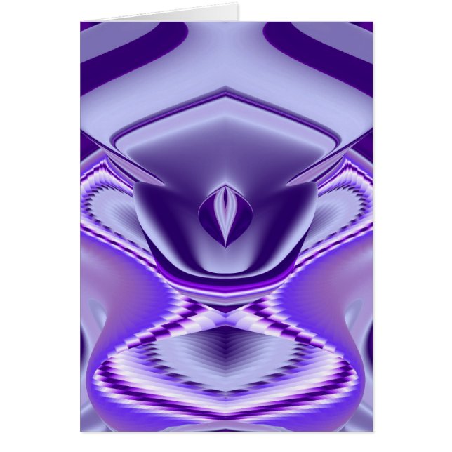 Cartão Sonho de Flor Roxo (Frente)