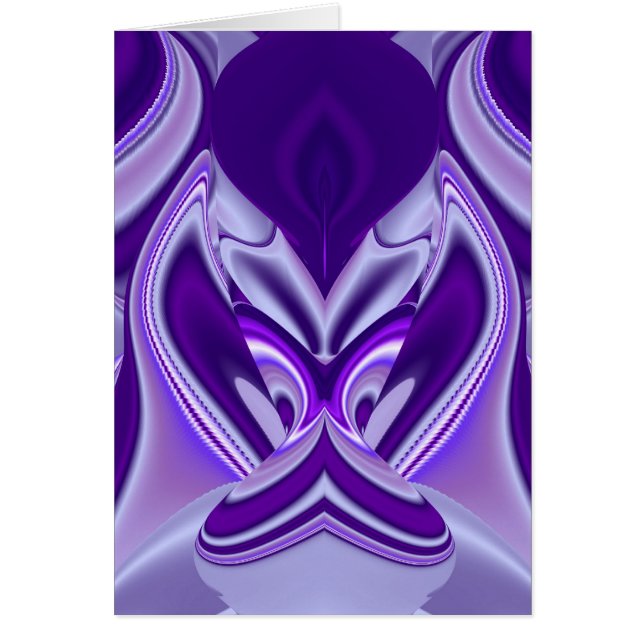 Cartão Sonho de Flor Roxo (Frente)