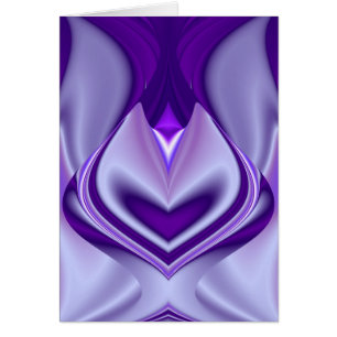 Cartão Sonho de Flor Roxo
