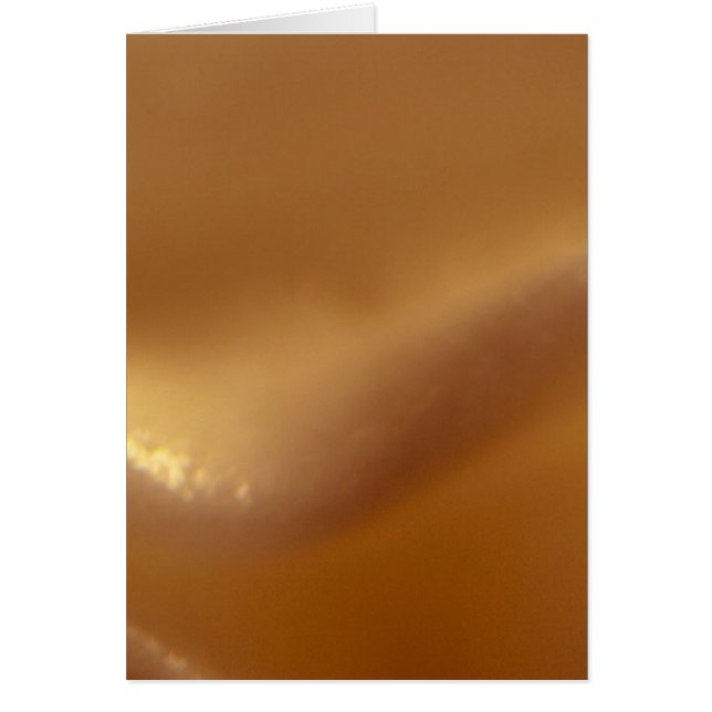 Cartão Sonho de Onda Laranja Queimada (Frente)