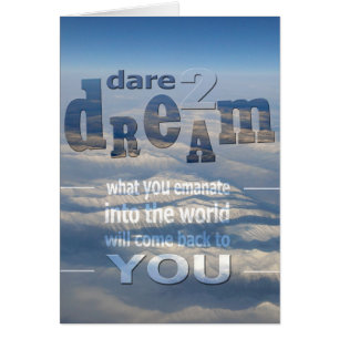 Cartão Sonho do desafio 2