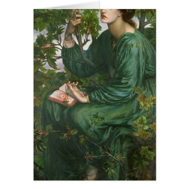 Cartão Sonho do dia, 1880 (Frente)