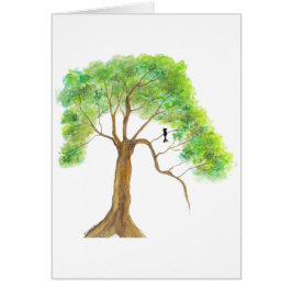 Cartão Sonho do primavera dos trabalhos artísticos