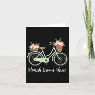 Cartão Sonho Farto Bicicleta Floral Feliz 8647 Trum