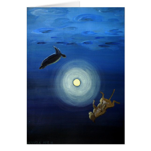 Cartão Sonho na água 2 (Frente)