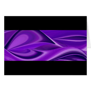 Cartão Sonho Roxo, Abstrato Fantasy Arte Arco-Íris