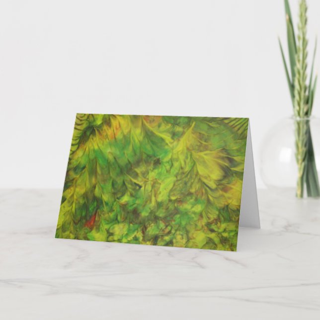 Cartão sonho verde (Frente)