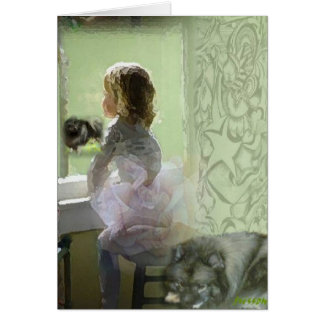 Cartão Sonhos do balé