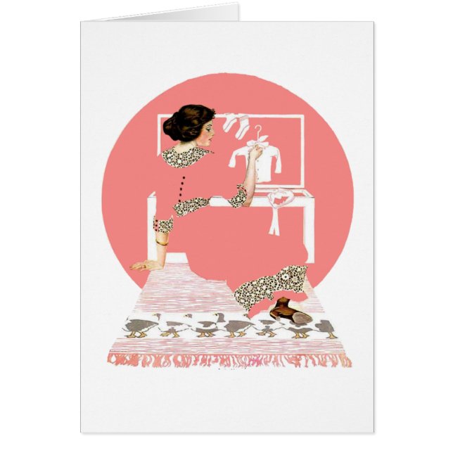 Cartão Sonhos do bebê (Frente)