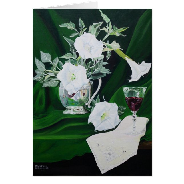 Cartão Sonhos do estramónio (Frente)