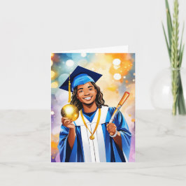 Cartão Sonhos em Movimento - Celebrando Sua Graduação