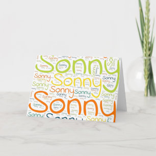 Cartão Sonny