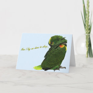 Cartão Sono De Bebê